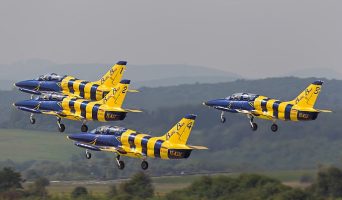 25 августа выступит  пилотажная группа Baltic Bees