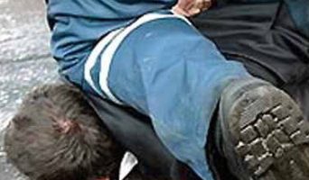 В селе Карлинское пассажир напал на сотрудника ГИБДД