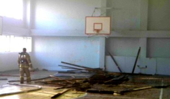 По следам пожара в элитной первой гимназии