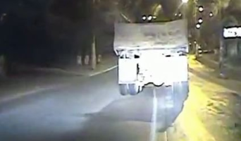 Погоня за КАМАЗом со стрельбой