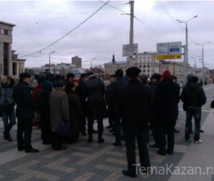 Казань: исламистов, вышедших на несанкционированный митинг не стали задерживать