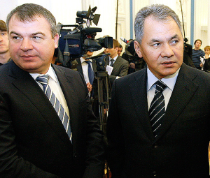 Президент поменял Сердюкова на Шойгу