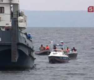 В Ульяновске состоялся марафонский заплыв через Волгу