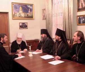 Состоялось первое заседание Архиерейского совета Симбирской митрополии