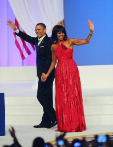 Мишель Обама на инаугурации