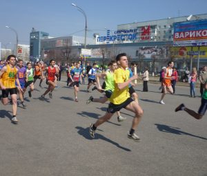 В Ульяновске состоялись районные эстафеты