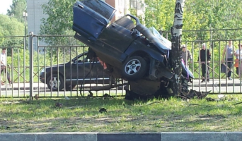Авария на проспекте Фрунзе. Ярославль