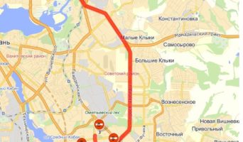 Закрытие дорог в Казани во время Универсиады