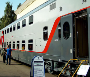 Первый двухэтажный поезд отправился в Сочи