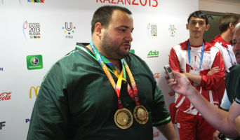 Сергей Павлик завоевал золото в куреше на Универсиаде в Казани