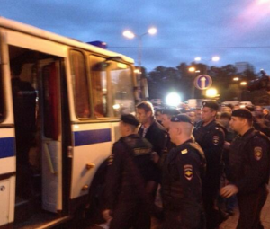 Навальный задержан полицией в Москве