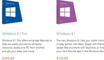 Microsoft открыла прием предзаказов на Windows 8.1