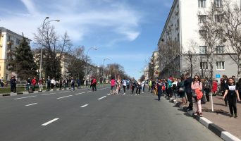 В Ульяновске прошла 76-ая легкоатлетическая эстафета