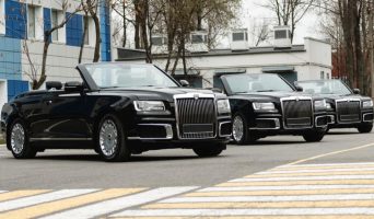 Минпромторг опубликовал фотографии внедорожника Aurus Komendant